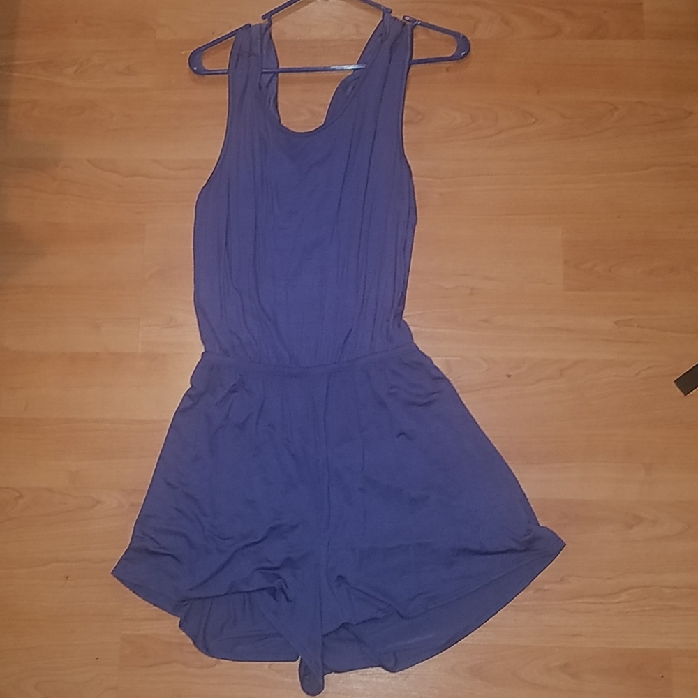 Blue romper